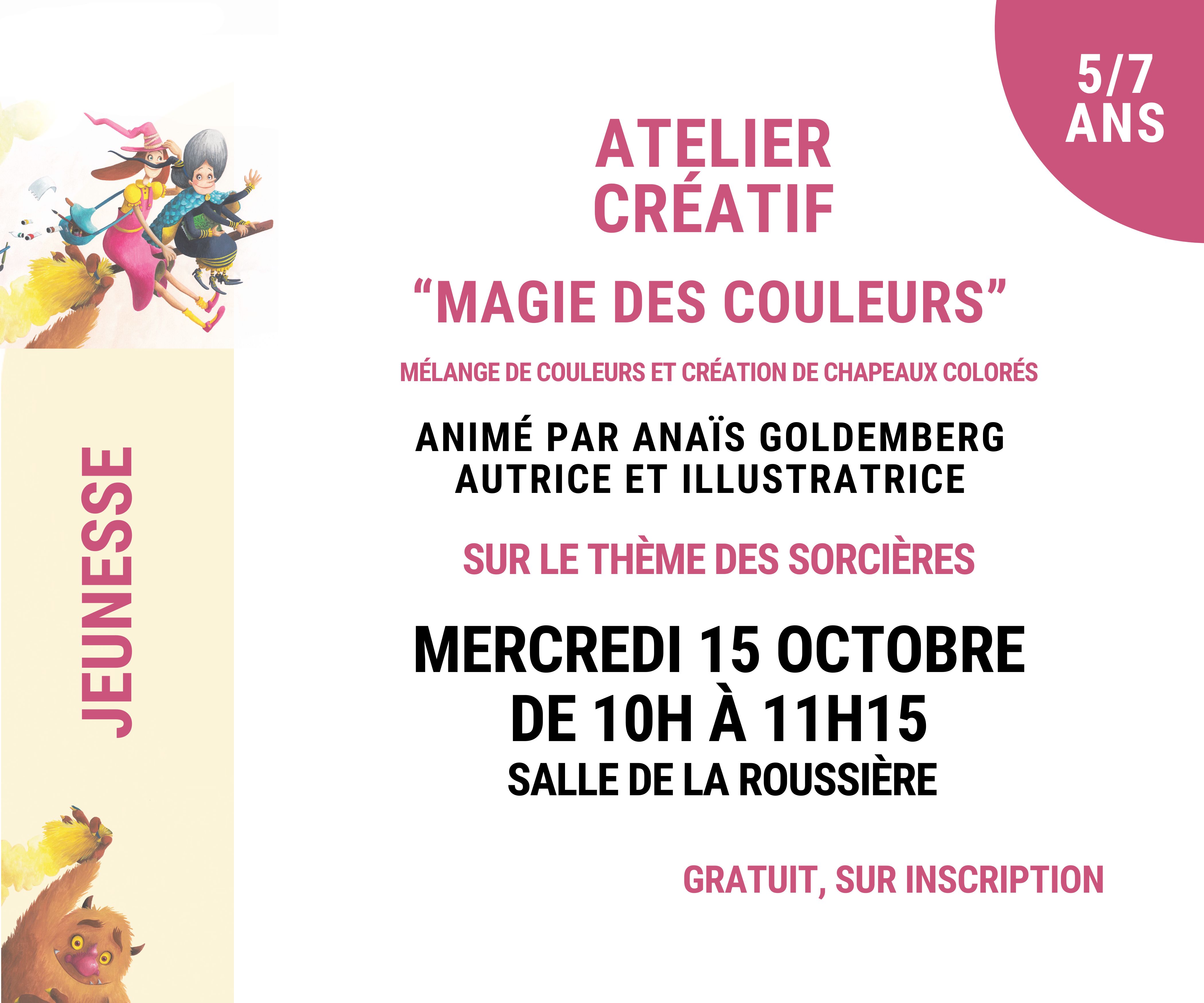 Atelier créatif - Une saison chez les sorcières